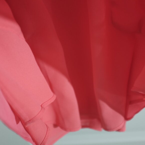 Aritzia Babaton Coral Benedict dress 100% silk sleeveless size M - Picture 3 of 9